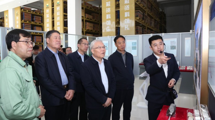 全國政協常委、省政協副主席尚勛武蒞臨金徽股份調研綠色礦山建設工作